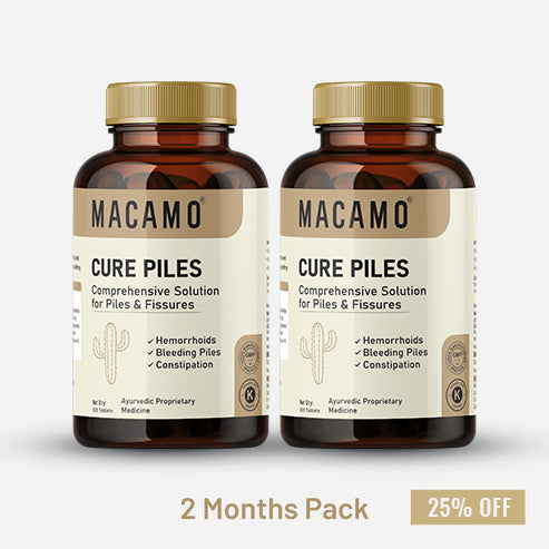 Macamo Cure Piles Tablets | Medicine for Piles | Hemorrhoids Tablets | Piles Capsule | Cure Piles in 3 Days | Piles Treatment without Surgery