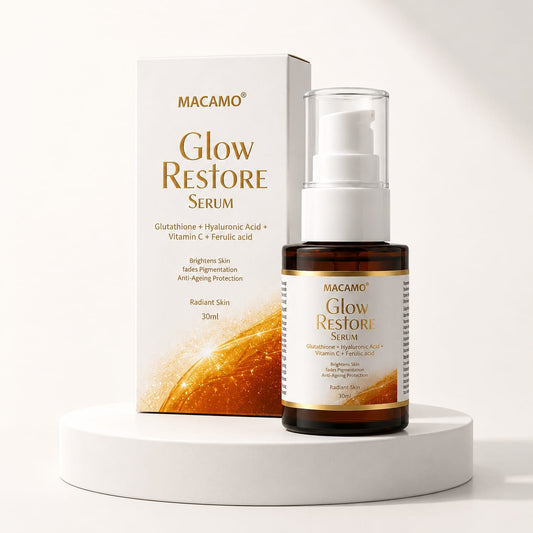 Brightens skin. Fades pigmentation. Restores your glow.
